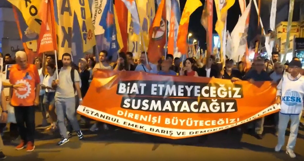 emek baris ve demokrasi gucleri chpye destek icin yurudu J1zTIFCB