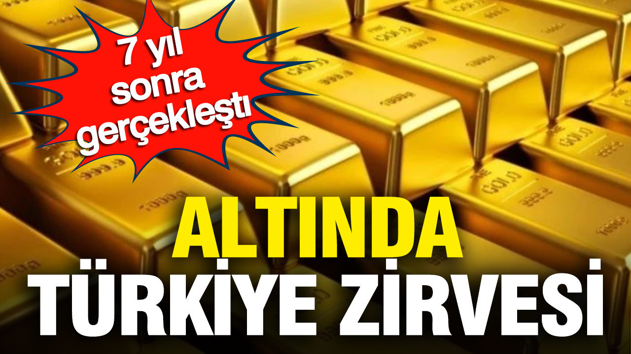 Türkiye’de Altın Yatırımlarında Rekor Dönem
